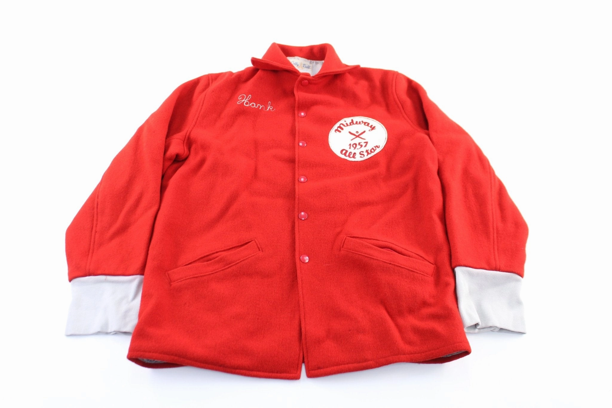 1957 Midway All Star Baseball Jacket Insulated Jacket