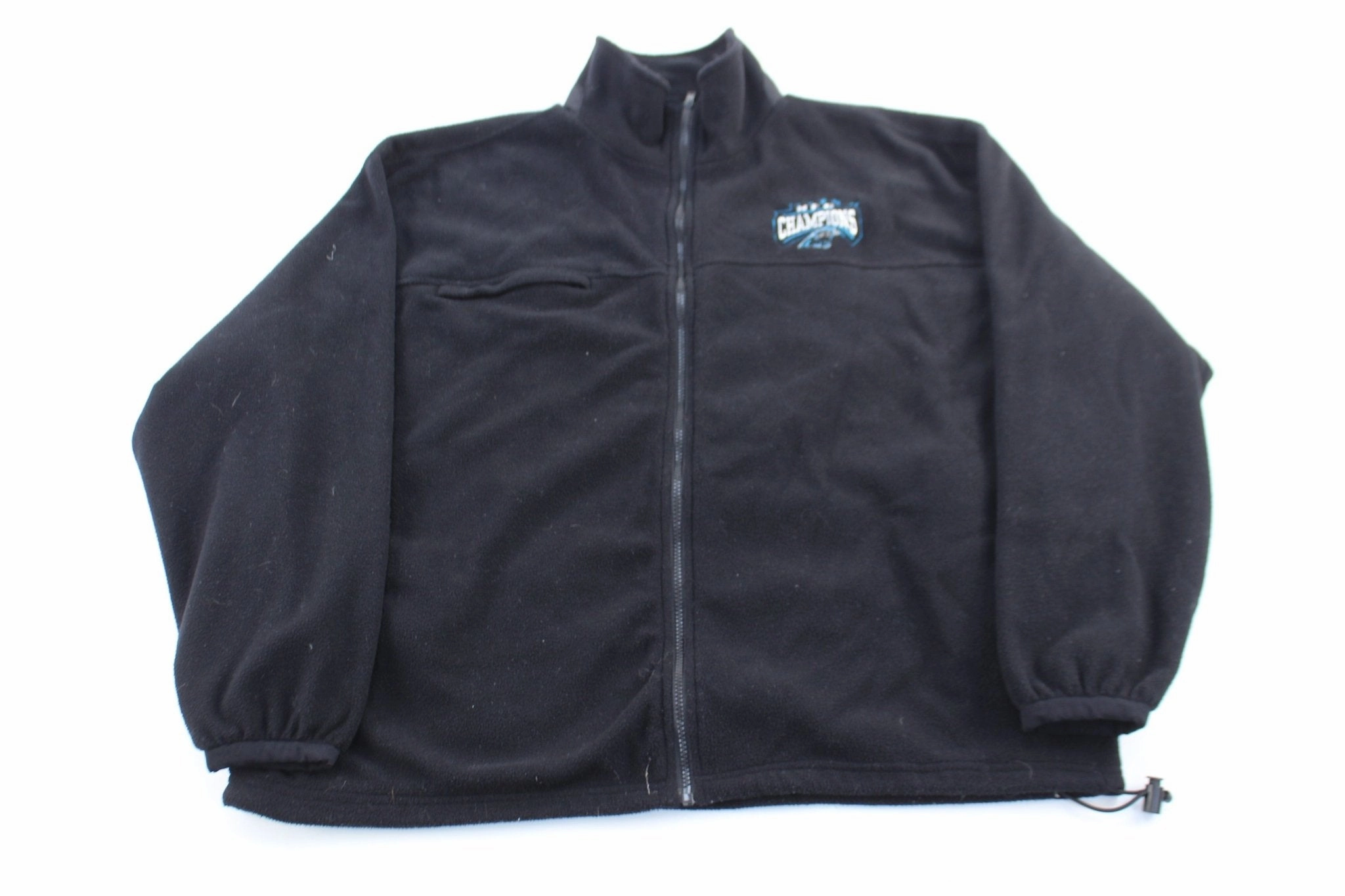 Experiment Budget 2003 North Carolina Panthers Embroidered SuperBowl Zip Up Jacket
