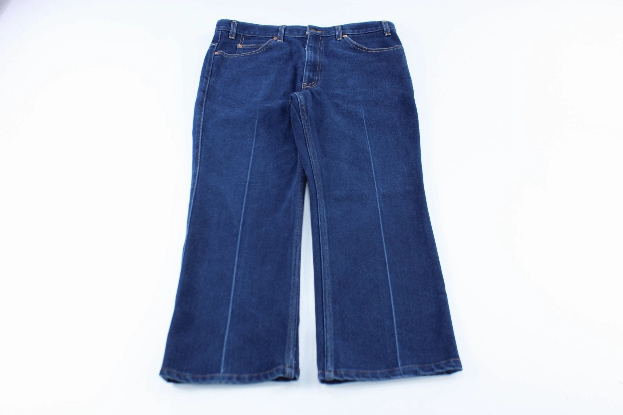 517 Levi's Dark Blue Denim Jeans Organic Cotton Blend