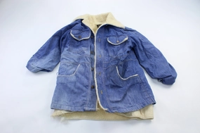 City Life 70's Sears Sportswear Denim Sherpa Jacket