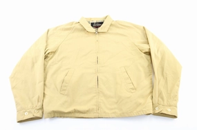 Checkered Propagate 70's Sears Sportswear Yellow Zip Up Jacket