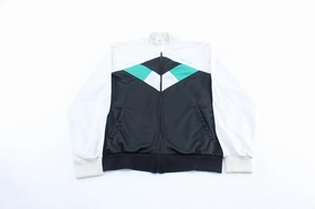 Stylish Protection suitable for formal meetings 80's Adidas Logo Embroidered Zip Up Jacket