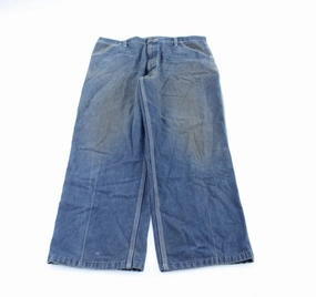 80's Roebucks Denim Carpenter Jeans Breathable back panel Stain Resistant Weave