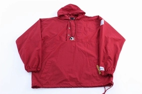 Clean Cut Softshell Fabric 90's Florida State Seminoles Embroidered Pullover Jacket