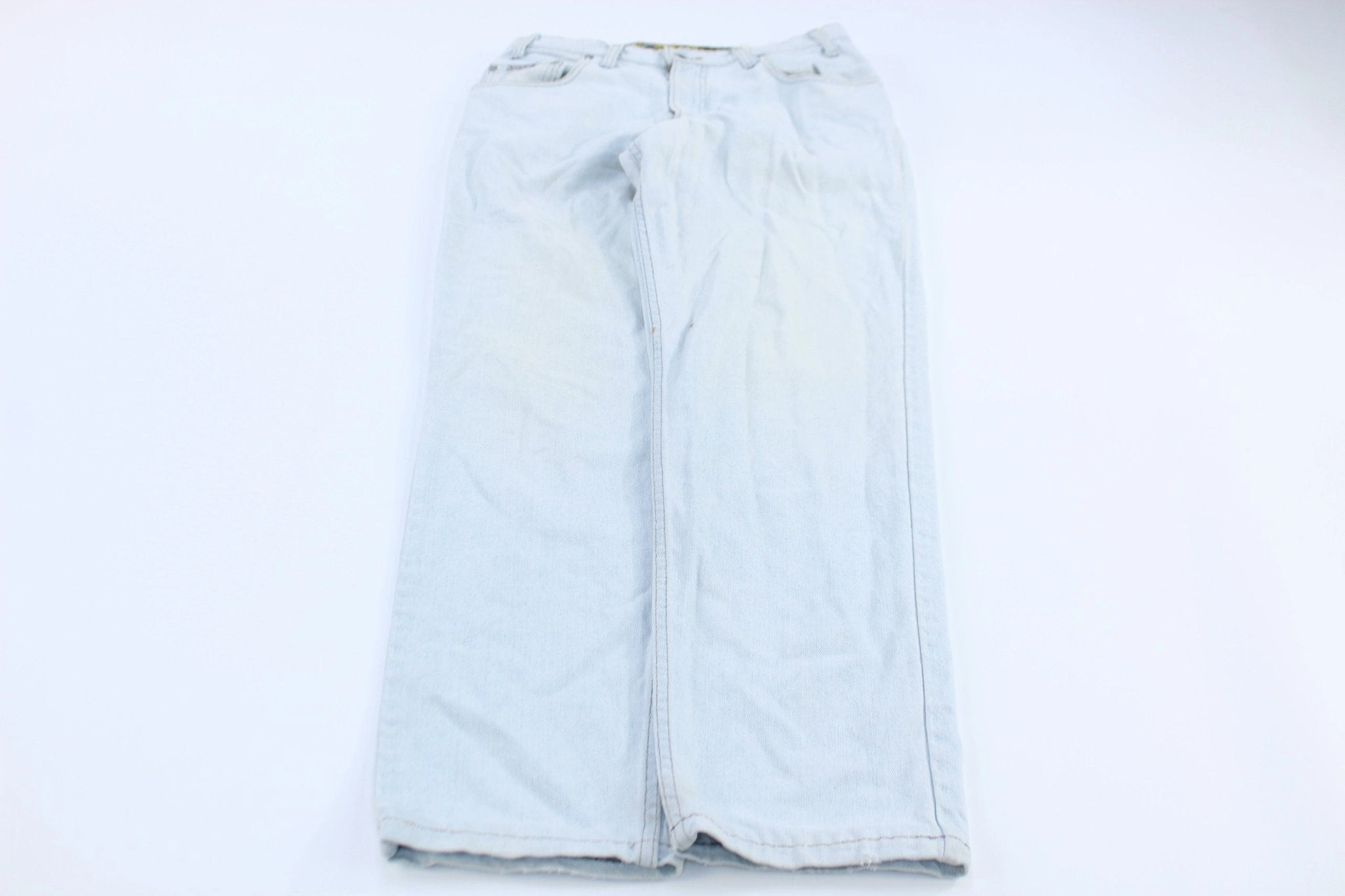 90's Levi's Silver Tab Lean Light Wash Denim Jeans Sustainable Fabric