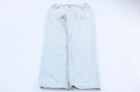 90's Levi's Silver Tab Lean Light Wash Denim Jeans Sustainable Fabric
