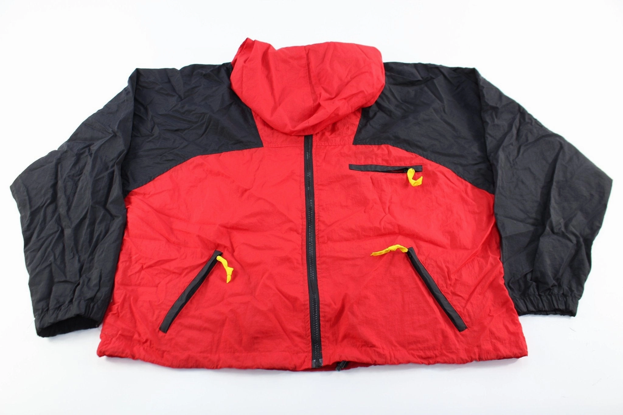 petite size Talent 90's Marlboro Red & Black Windbreaker Jacket