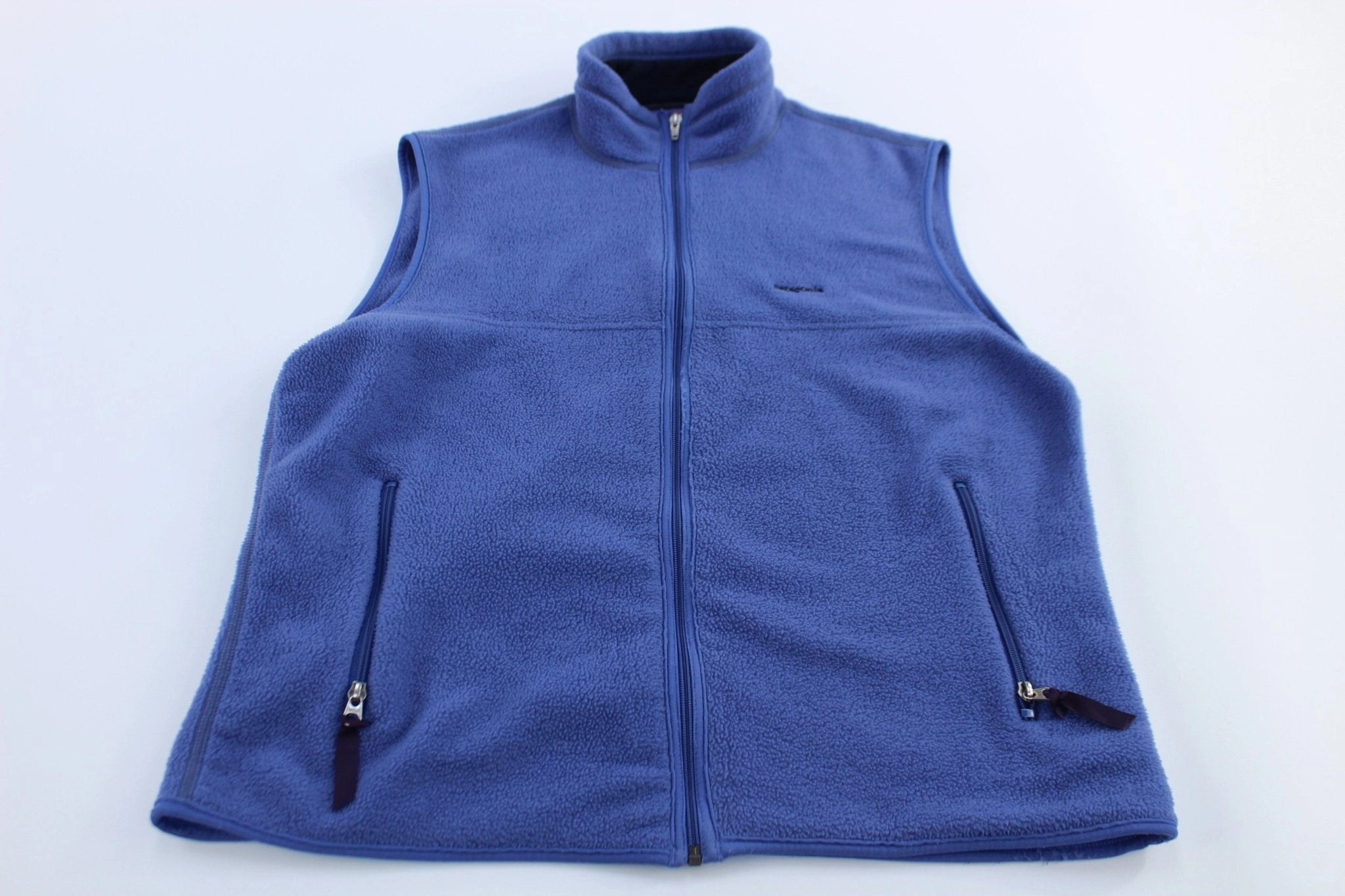90's Patagonia Synchilla Blue Fleece Zip Up Vest Propagate