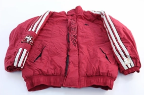 90's San Francisco 49ers Embroidered Starter Zip Up Jacket Rugged Durability