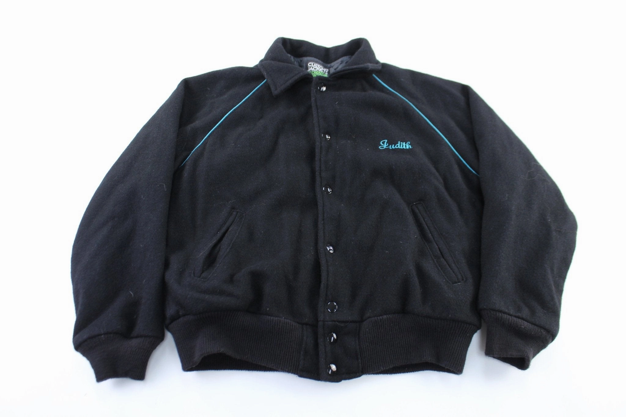 Core Warmth 90's The Cosby Show Embroidered Bomber Jacket