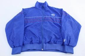 90's Toronto Blue Jays Embroidered Starter Zip Up Jacket Flexible Quilted Panels