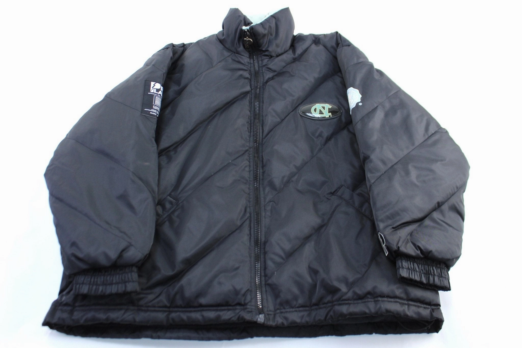 90's University of North Carolina Tar Heels Pro Player Puffer Jacket Network Category