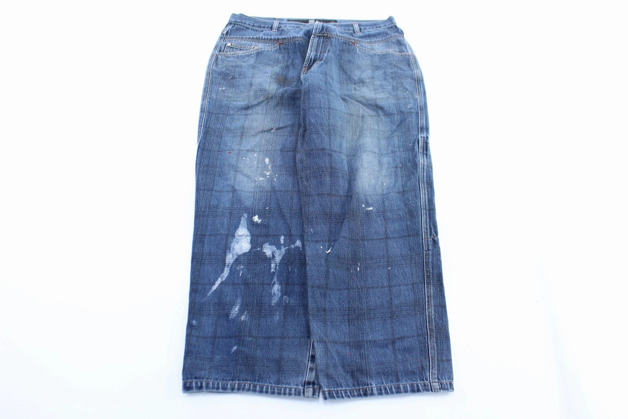 Y2K Marithe Francois Girbaud Denim Jeans Reflective Trim Everyday Comfort Fit