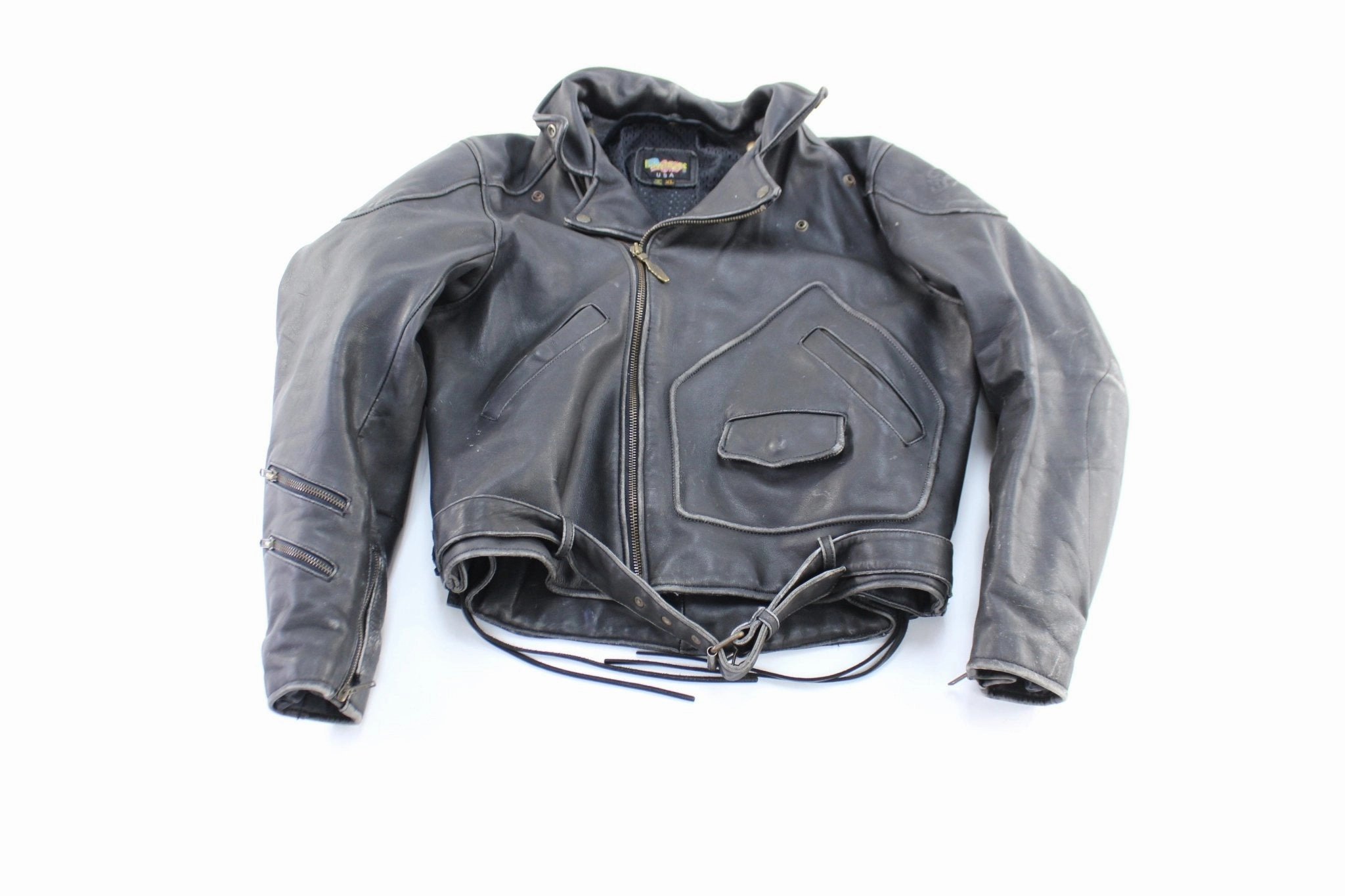 Indoor Comfortable Jacket 90's Easyriders Leather Motorcycle Jacket