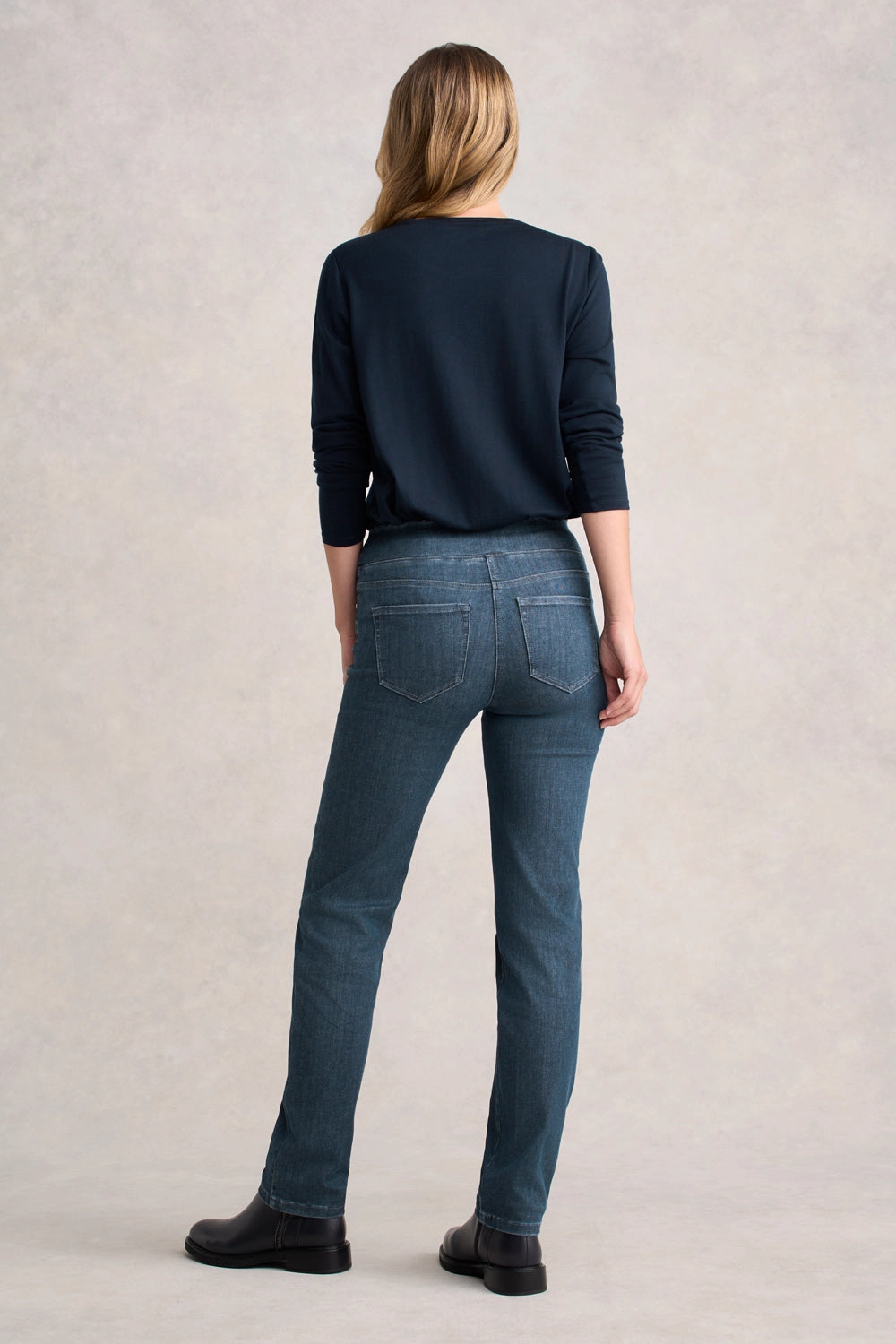 Bengajean? Straight Leg - Indigo Grey Wash City Walk Smart Casual Daily Musthave