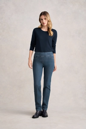 Bengajean? Straight Leg - Indigo Grey Wash Relaxed Style Neutral