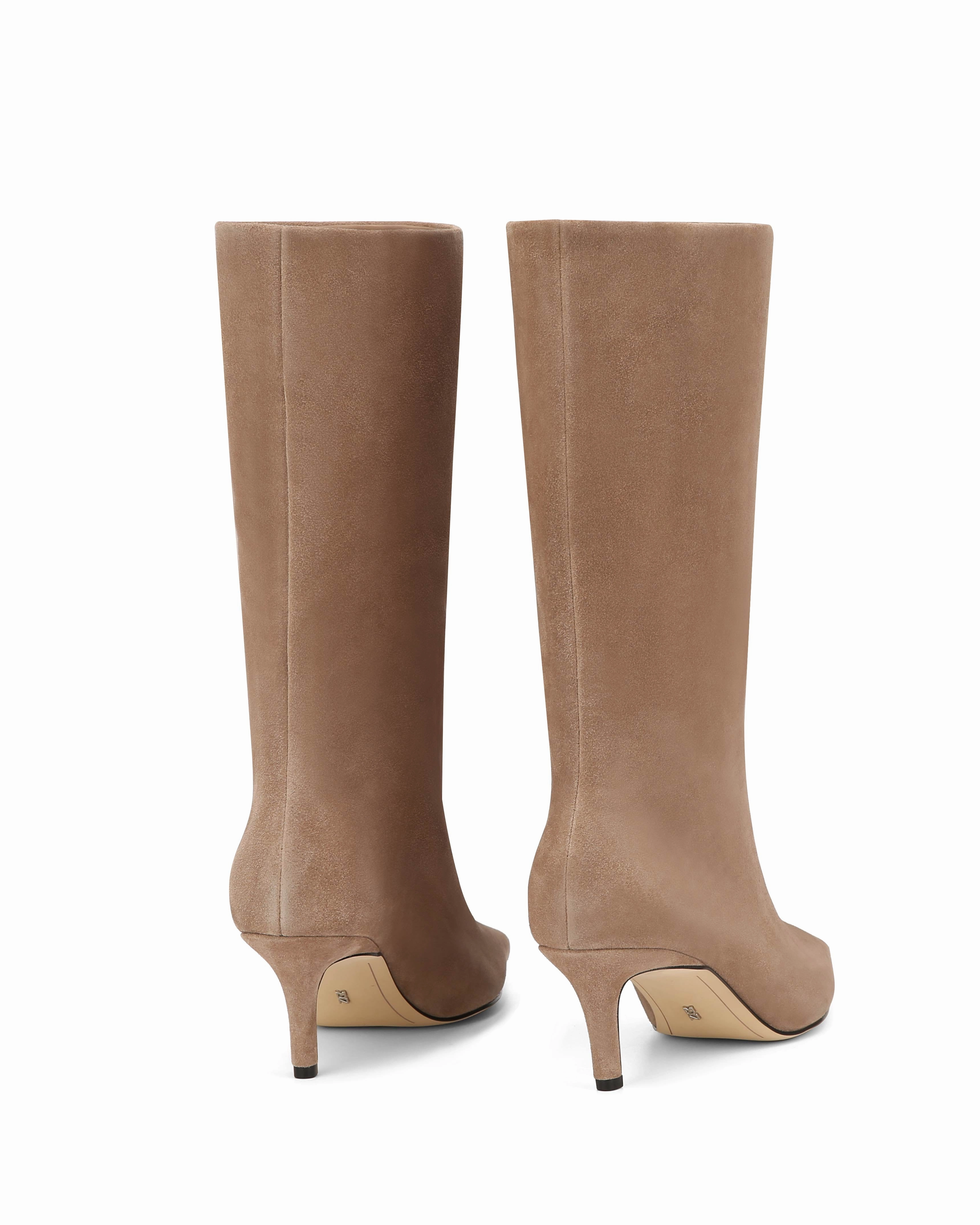 Tilda Snip Beige Suede On The Go