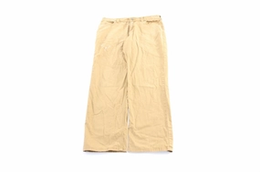 Carhartt Logo Patch Tan Carpenter Pants Lounge-friendly Body shaping