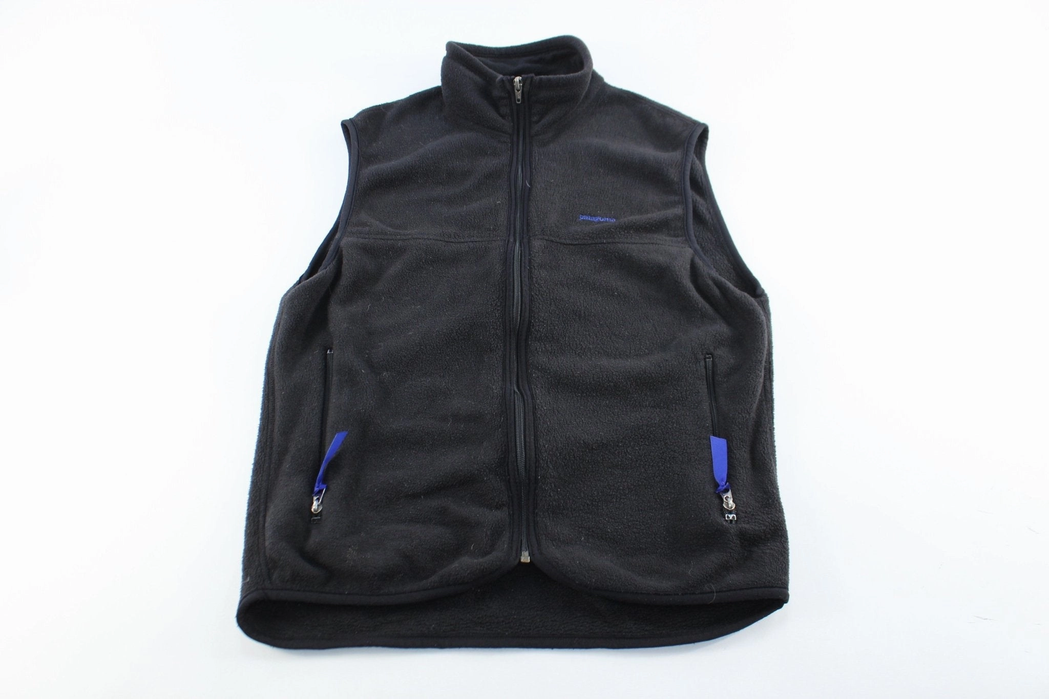 Core Warmth Patagonia Black Zip Up Vest