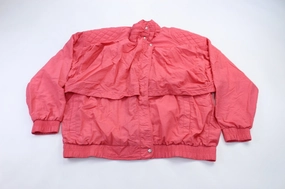 Prince Pink Athletic Windbreaker Jacket Hear