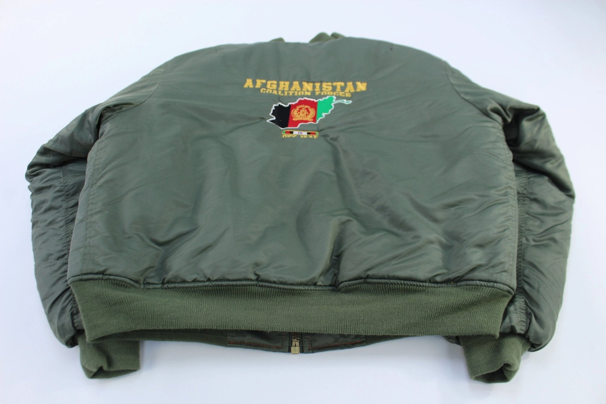 suitable for business trips Active Use Afghanistan Coalition Forces Reversible Bomber Jacket
