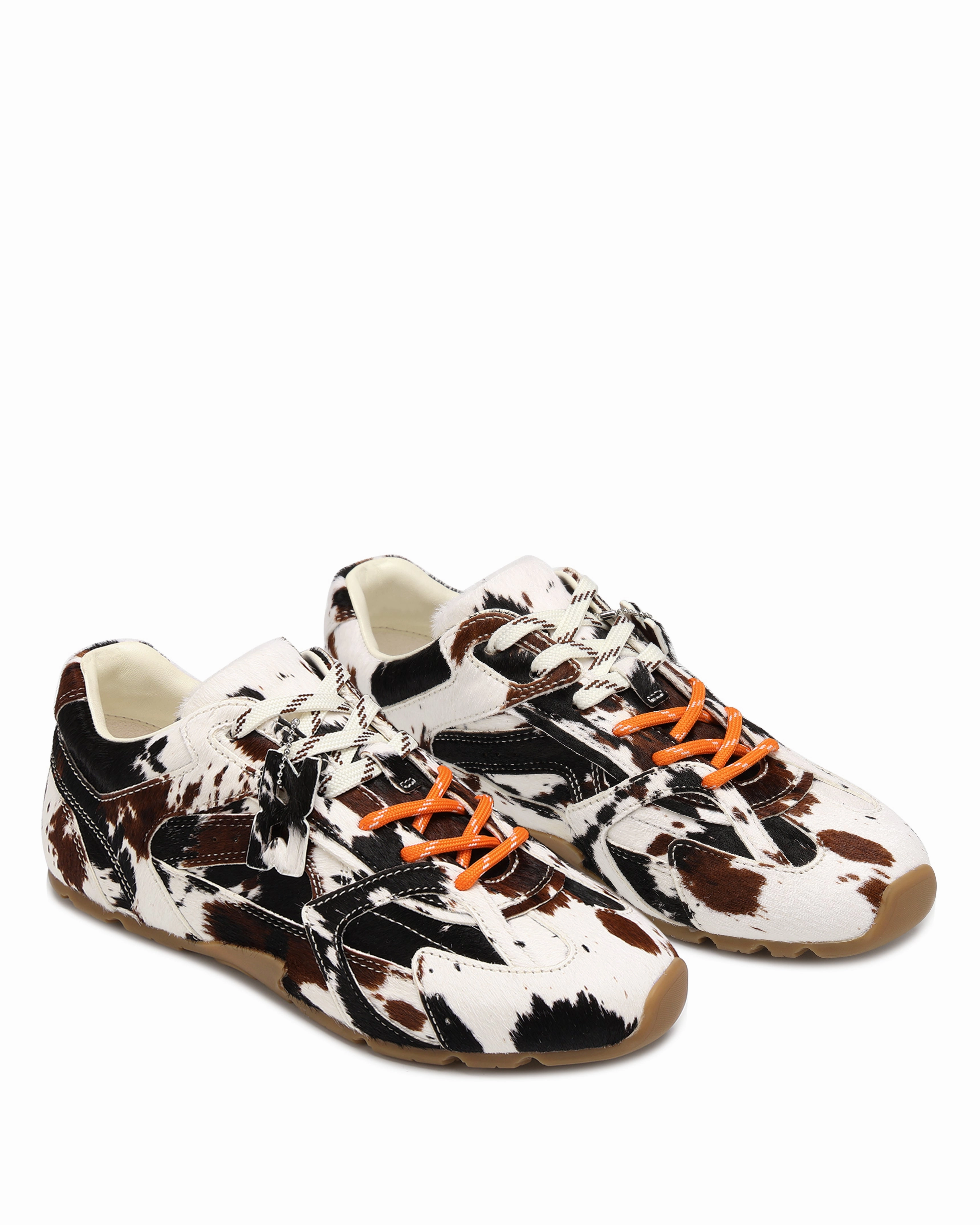 Atlas Brown Pony Perforated Vamp Slim Form