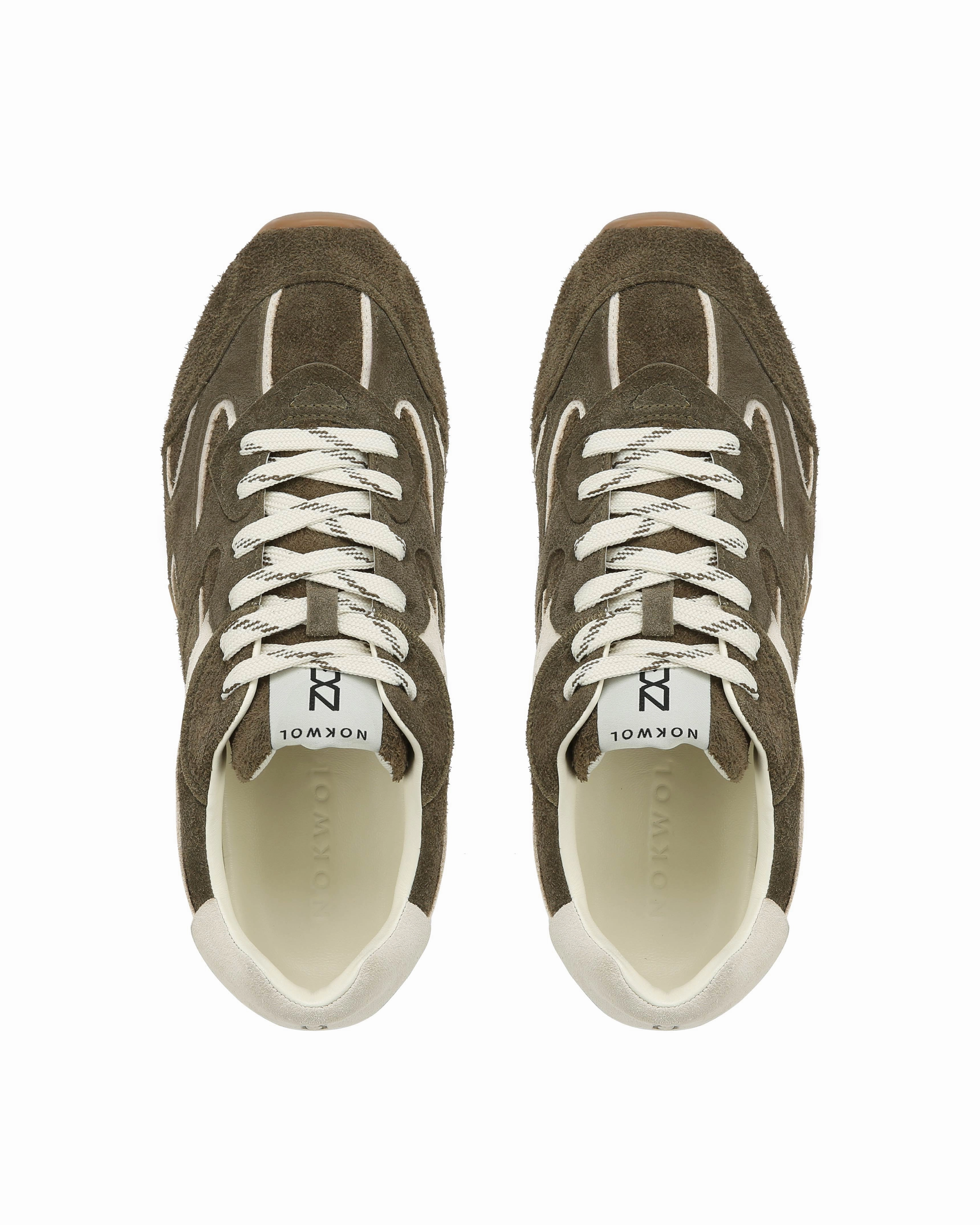 Dynamic Fit Collar Alpha-M Khaki Suede