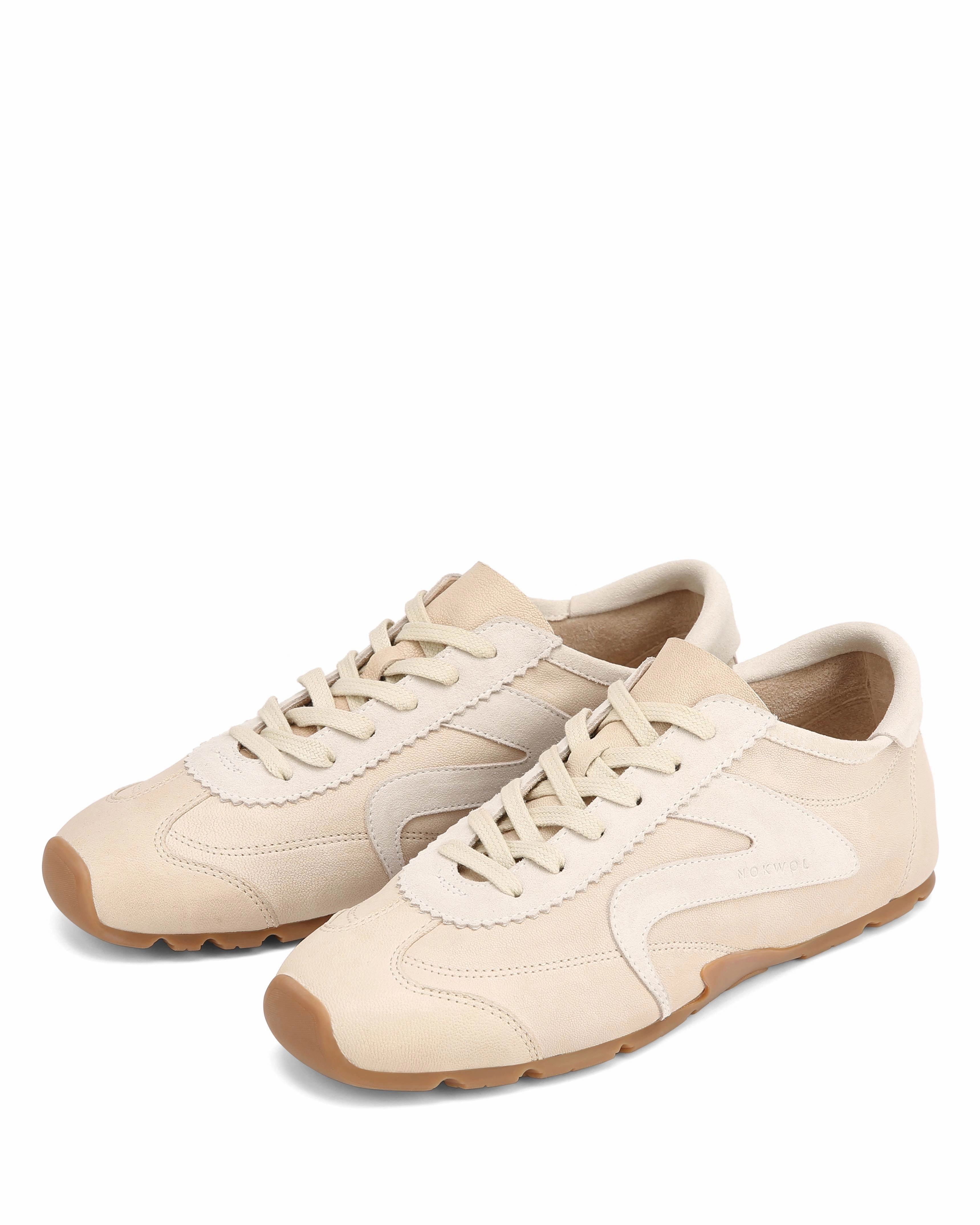 Amos Beige DB Lux Ventilated Upper Design