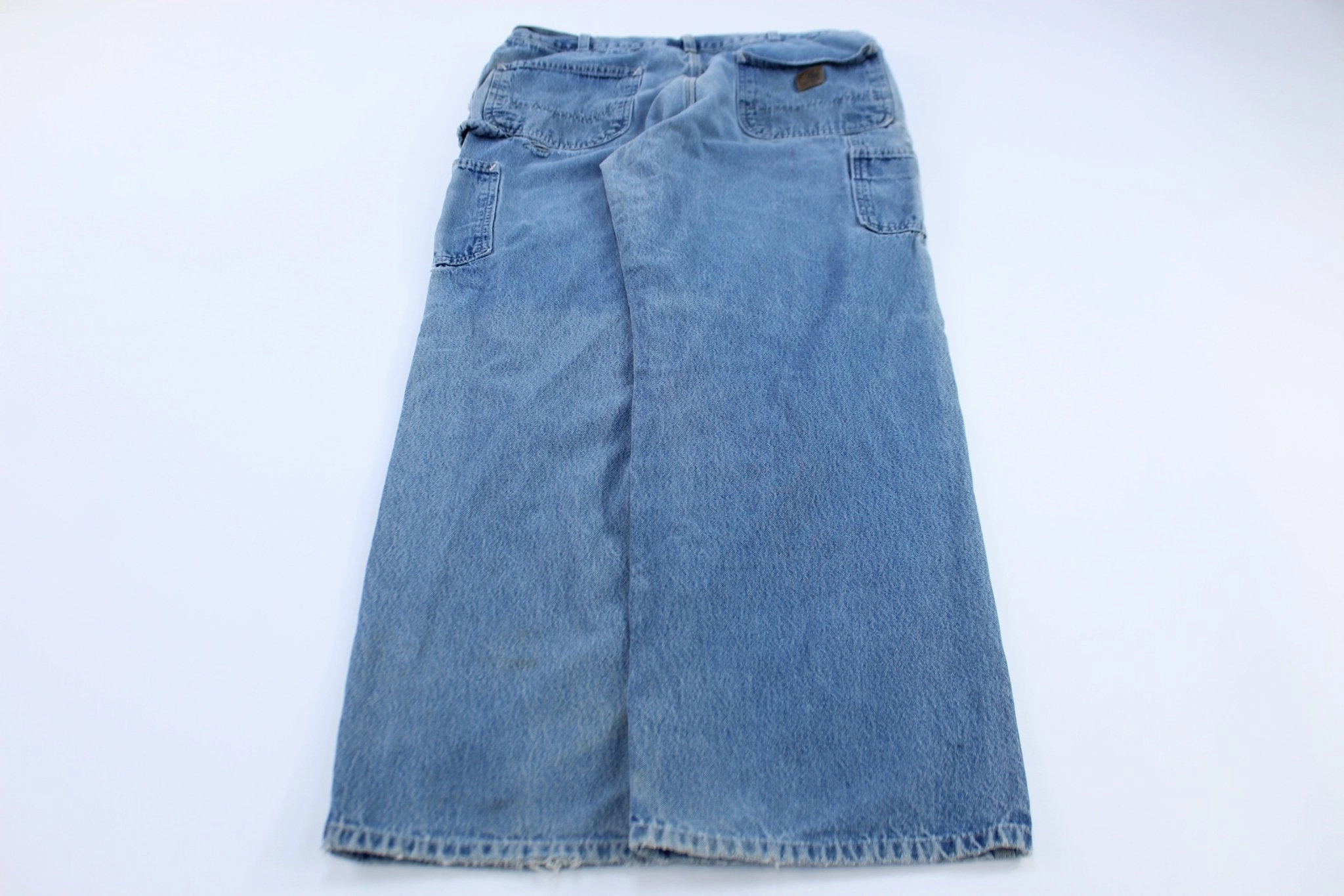 Airy Feel Carhartt Logo Patch Dungaree Fit Denim Jeans