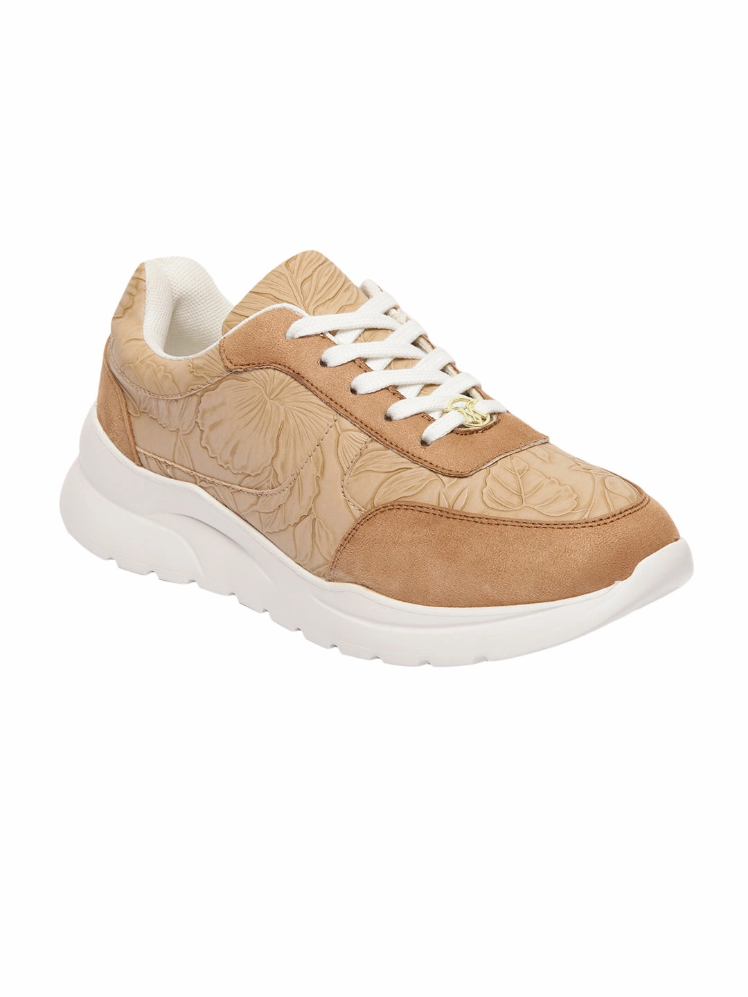 Pansy Brown Sneakers All-weather lining Sculpted Design