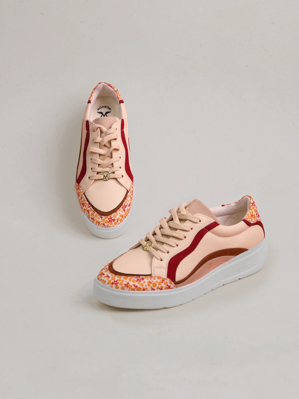 Ashley Maroon Sneakers Performance