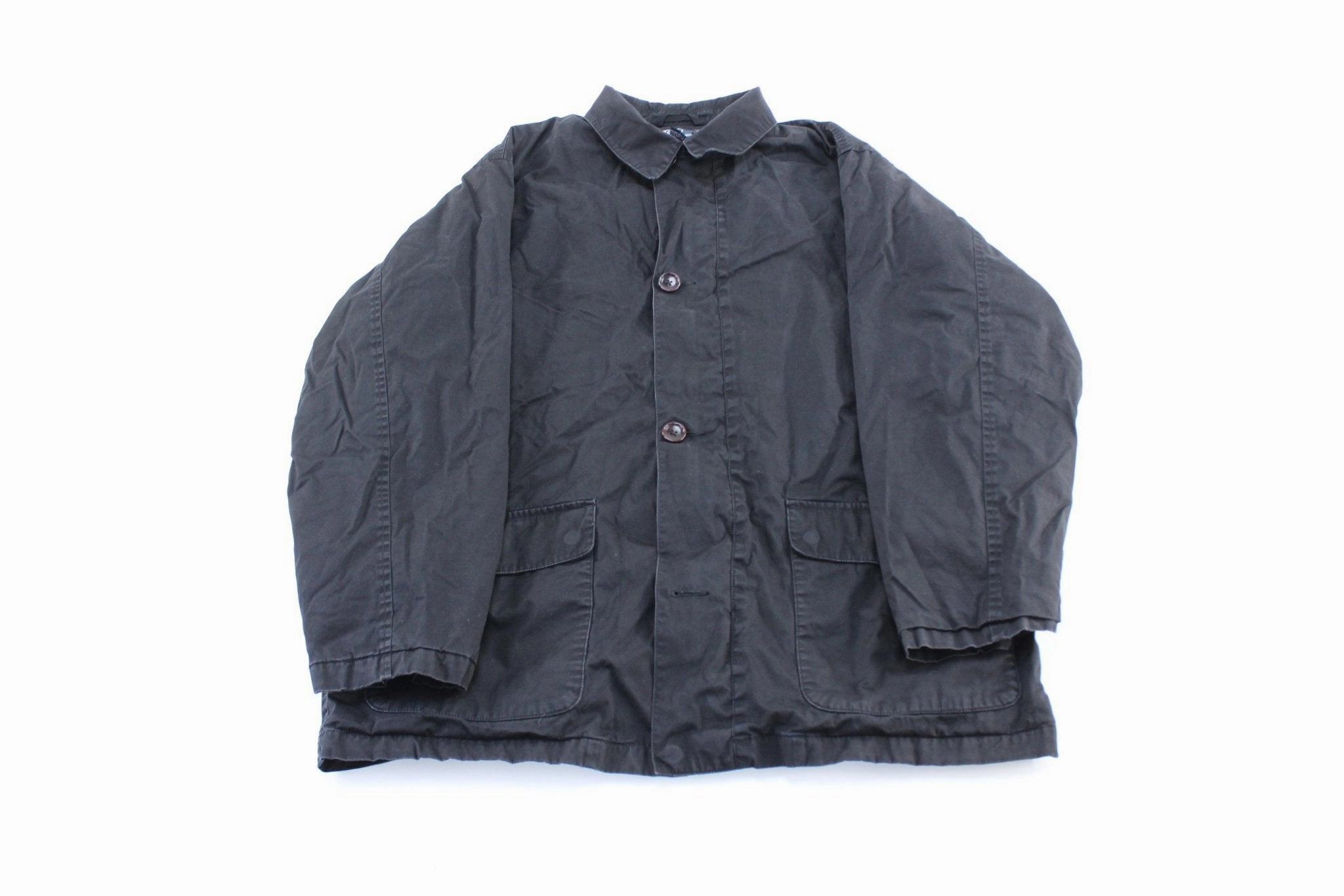 Polo by Ralph Lauren Black Coat motorcycle Elastic Cuff Mechanism