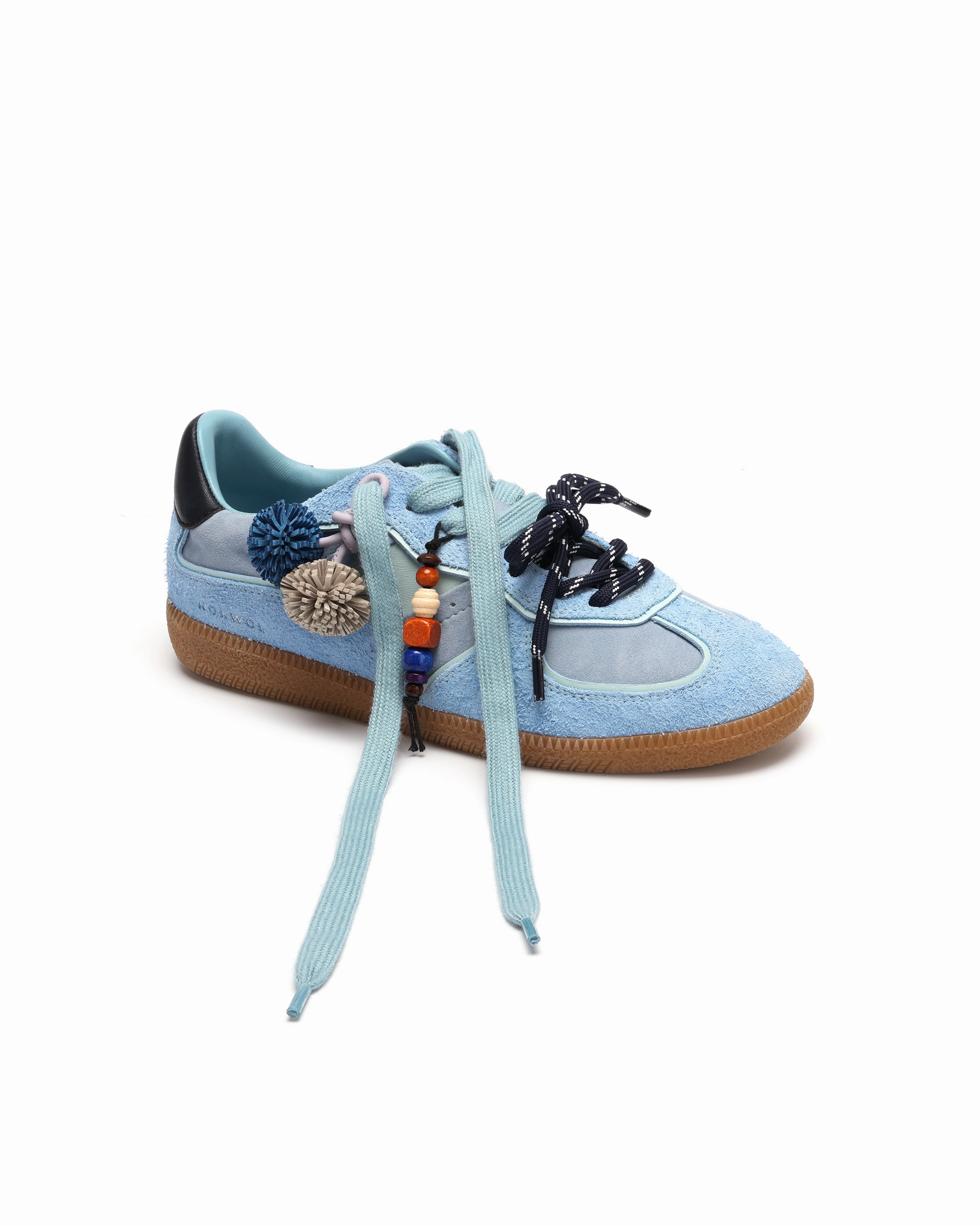 Easy Travel Impact Dispersal August Blue Hairy Suede