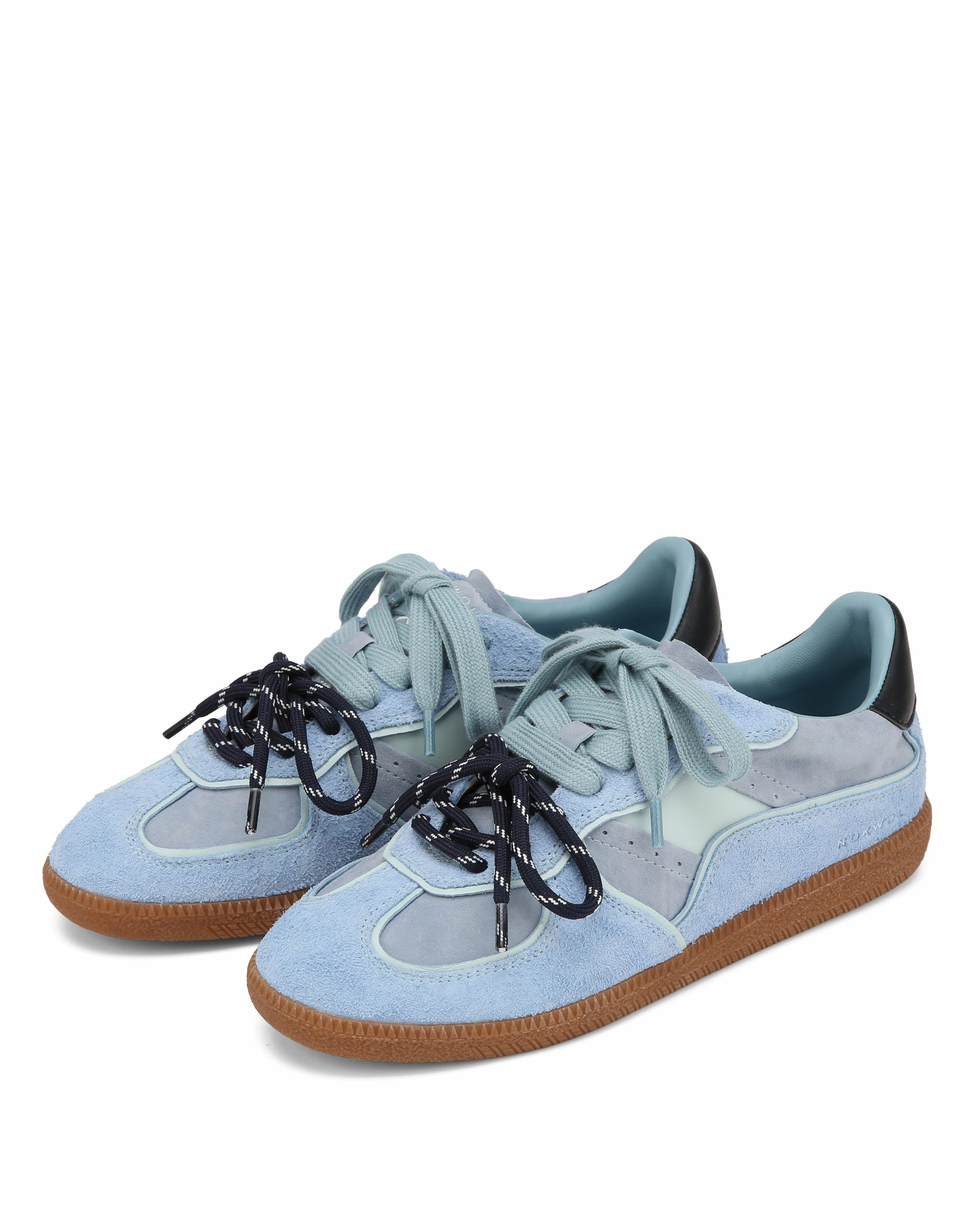 August Blue Hairy Suede Ultra Responsive Cushioning