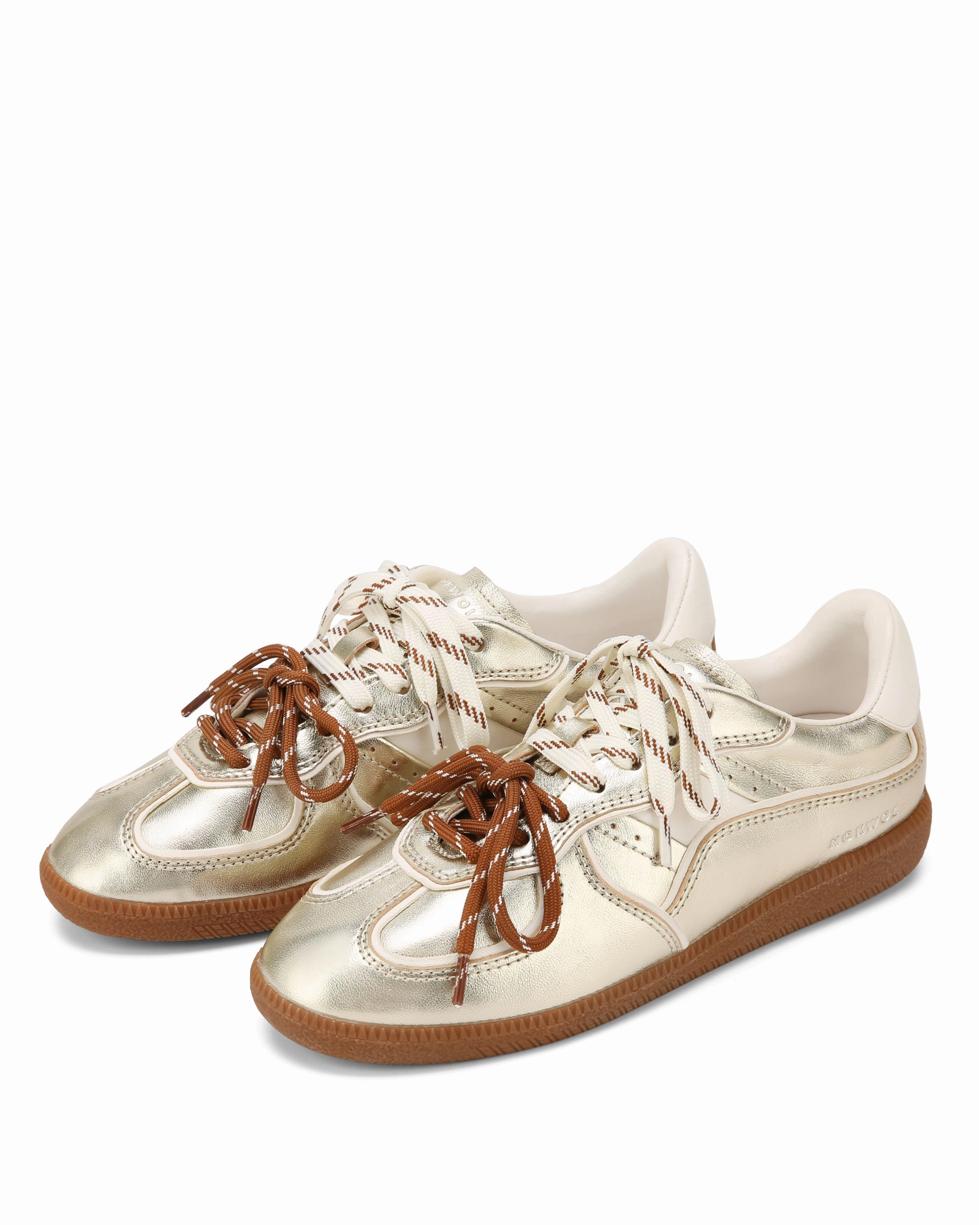 retro look August Gold Metallic