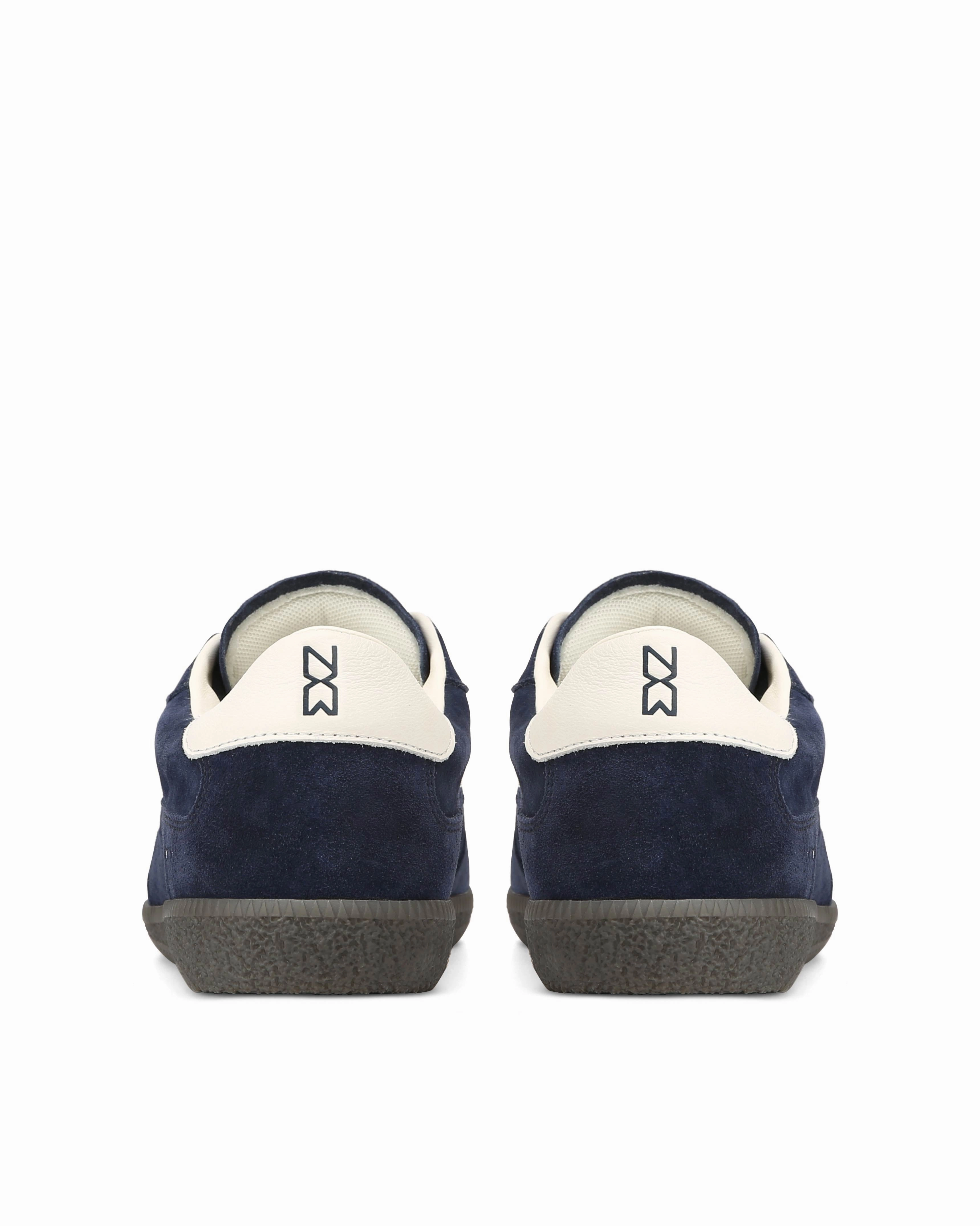 August-M Navy Suede ComfortableInsole