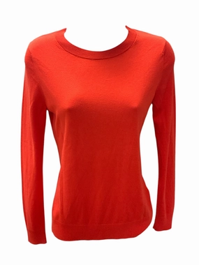 Circular Knit Technology Warm Hug Banana Republic Women's Sweater Coral XS