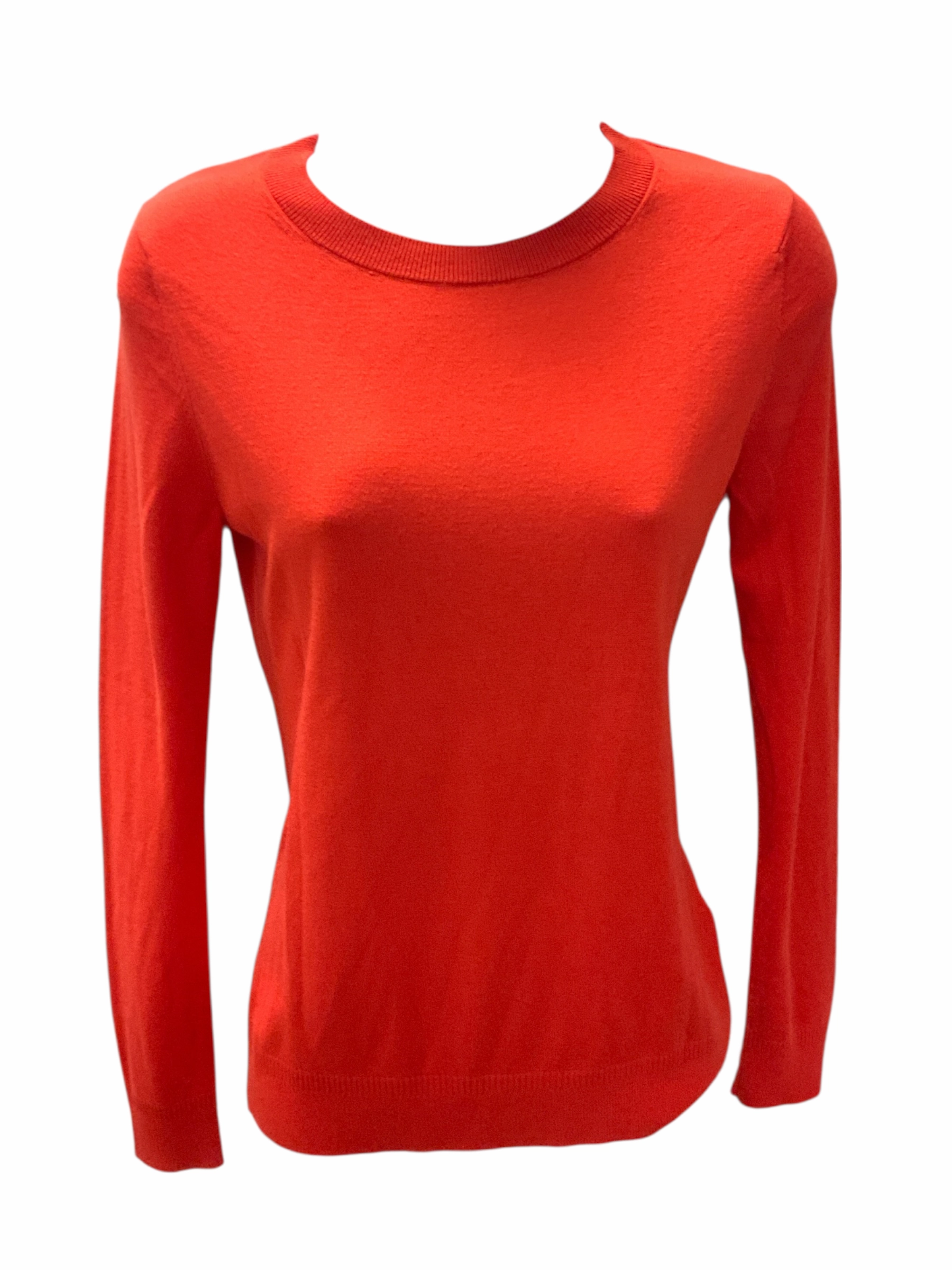 Circular Knit Technology Warm Hug Banana Republic Women's Sweater Coral XS