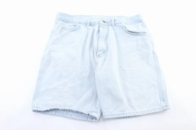 Wrangler Light Wash Denim Shorts Flexible Seam Flat Lock Seams