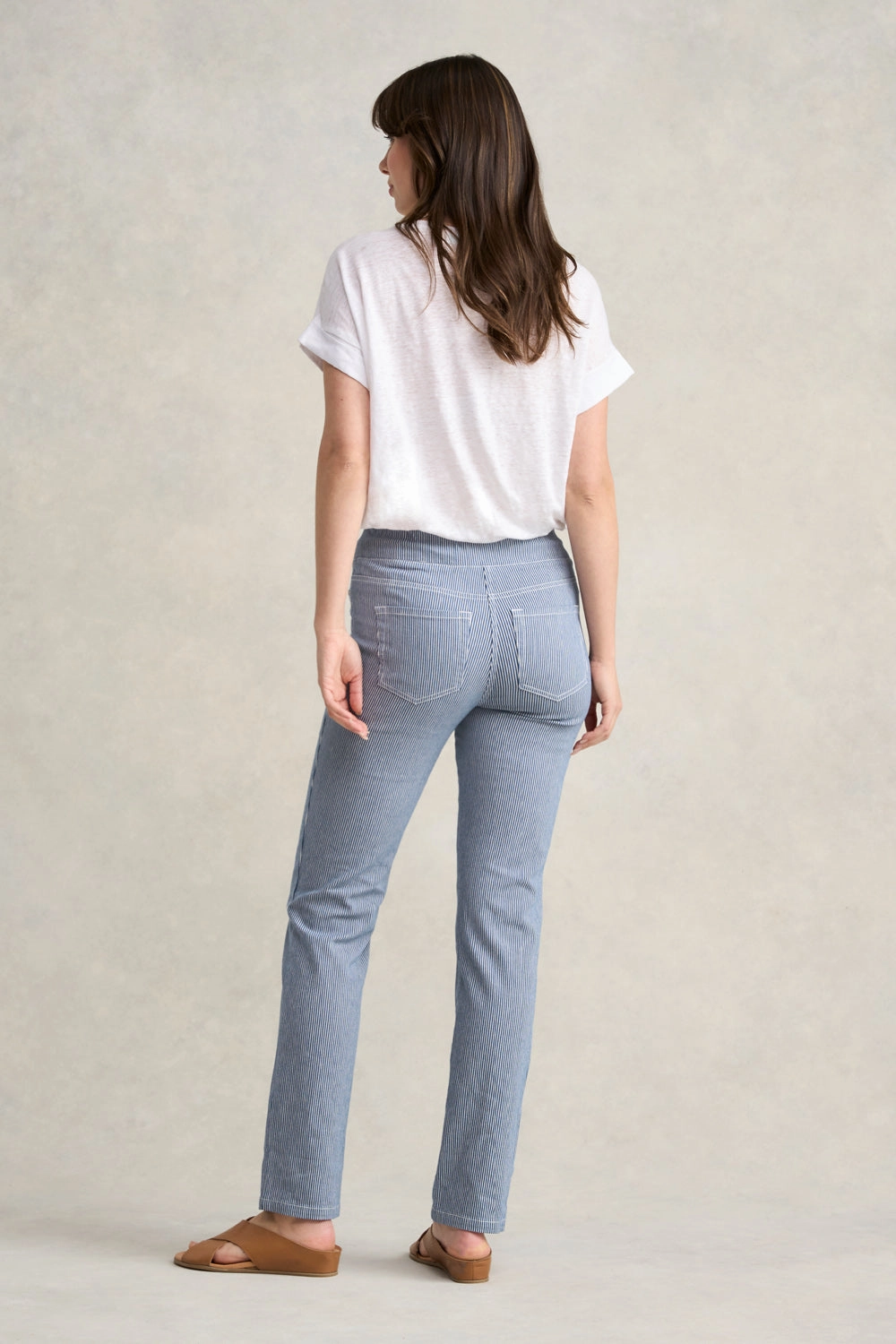 Layered Protection Bengajean? Full Length Straight Leg - Nautical Stripe