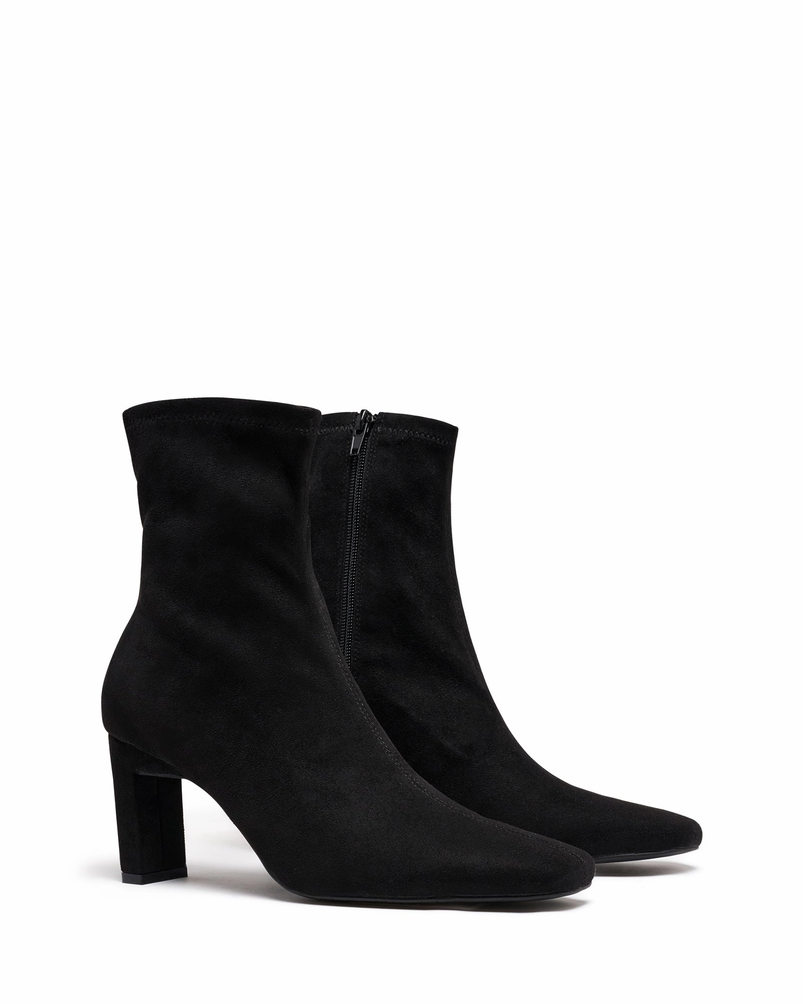 Bette Ankle Boot Black Suede Suede