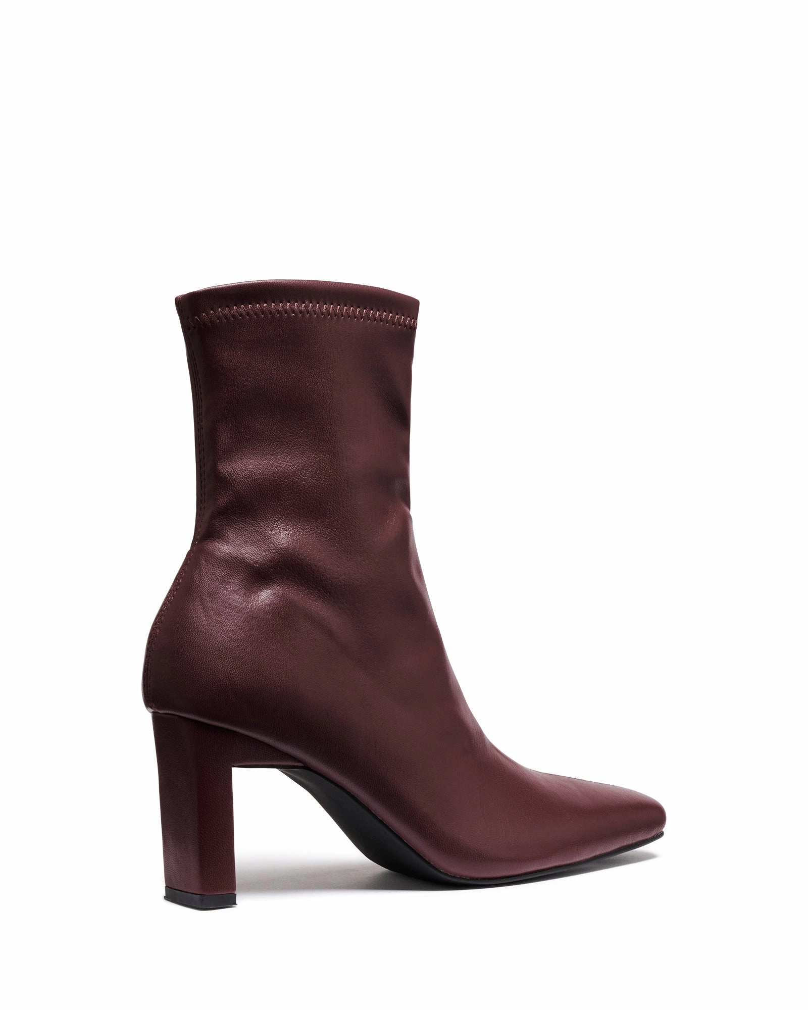 Bette Ankle Boot Bordeaux Smooth Durable Sole