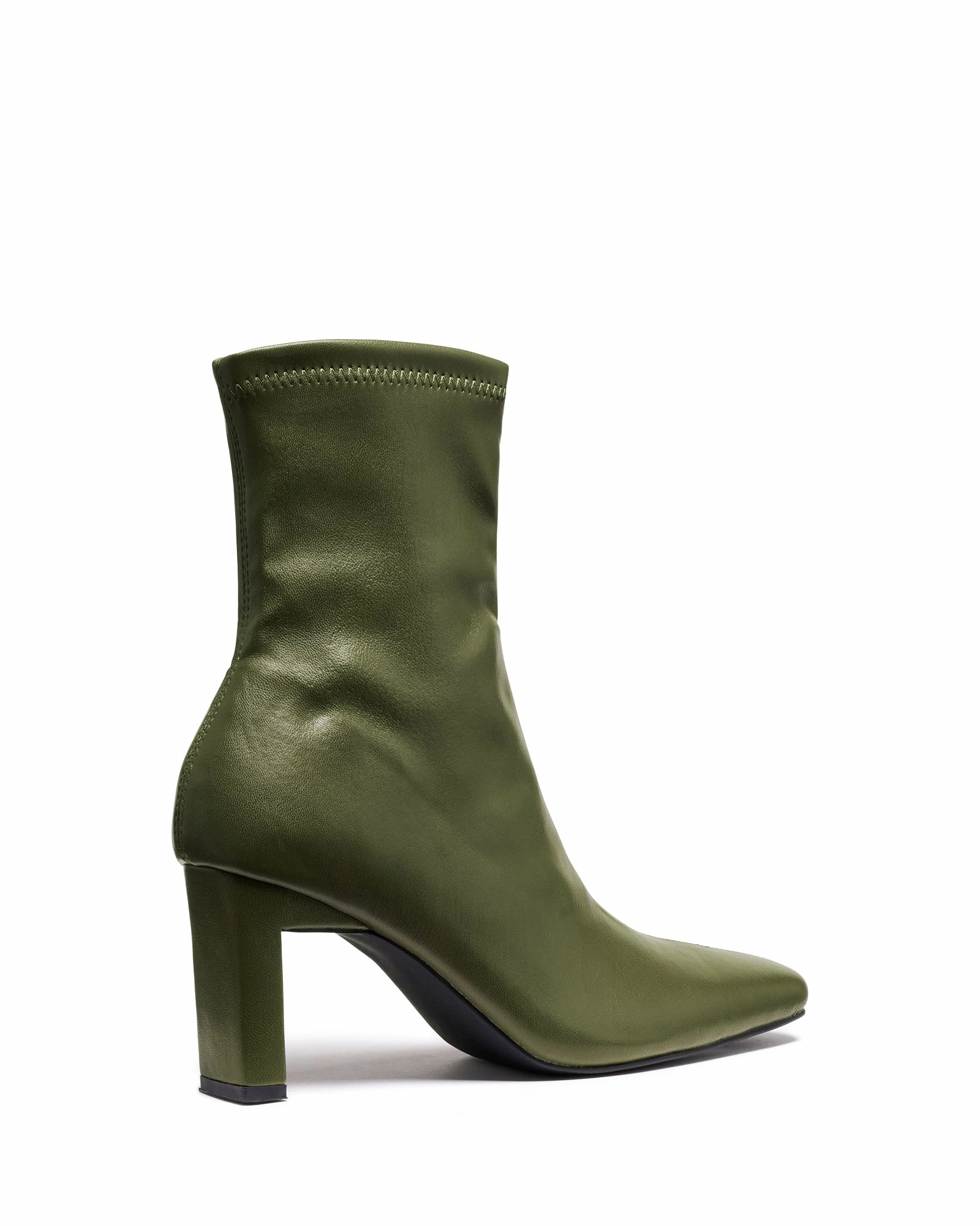 Bette Ankle Boot Khaki Smooth Sturdy