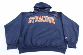 Wind Resistant Shield Syracuse University Champion Embroidered Logo Pullover Hoodie