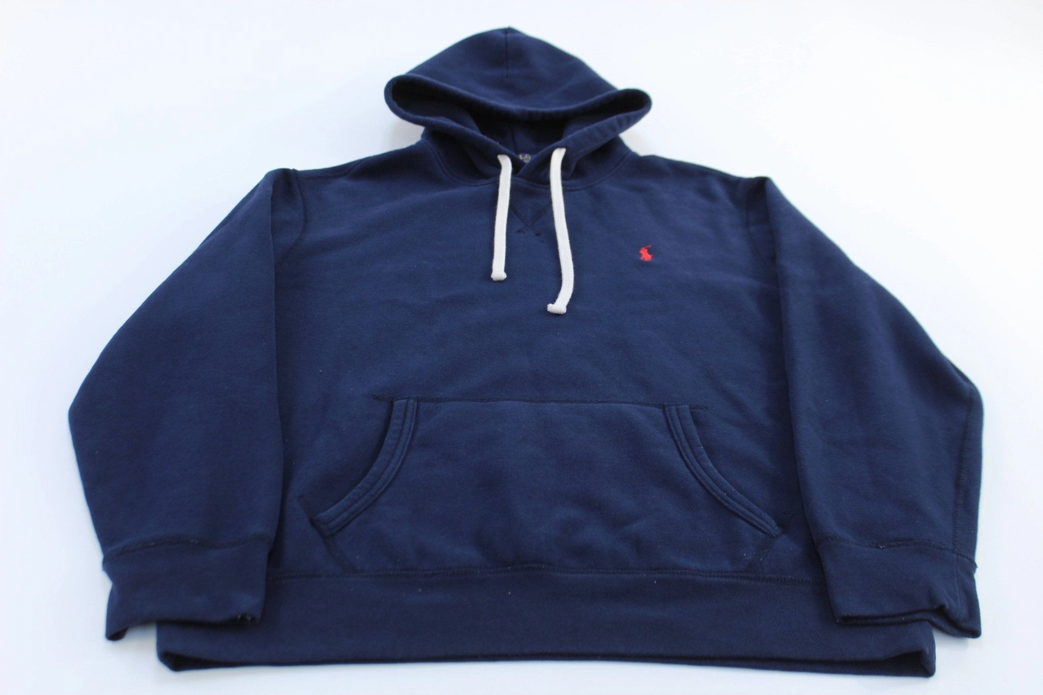 Season Change Microfiber Technology Polo Ralph Lauren Embroidered Logo Blue Pullover Hoodie