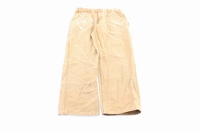 Fashion Fit Timeless Wear Carhartt Logo Patch Tan Workwear Pants