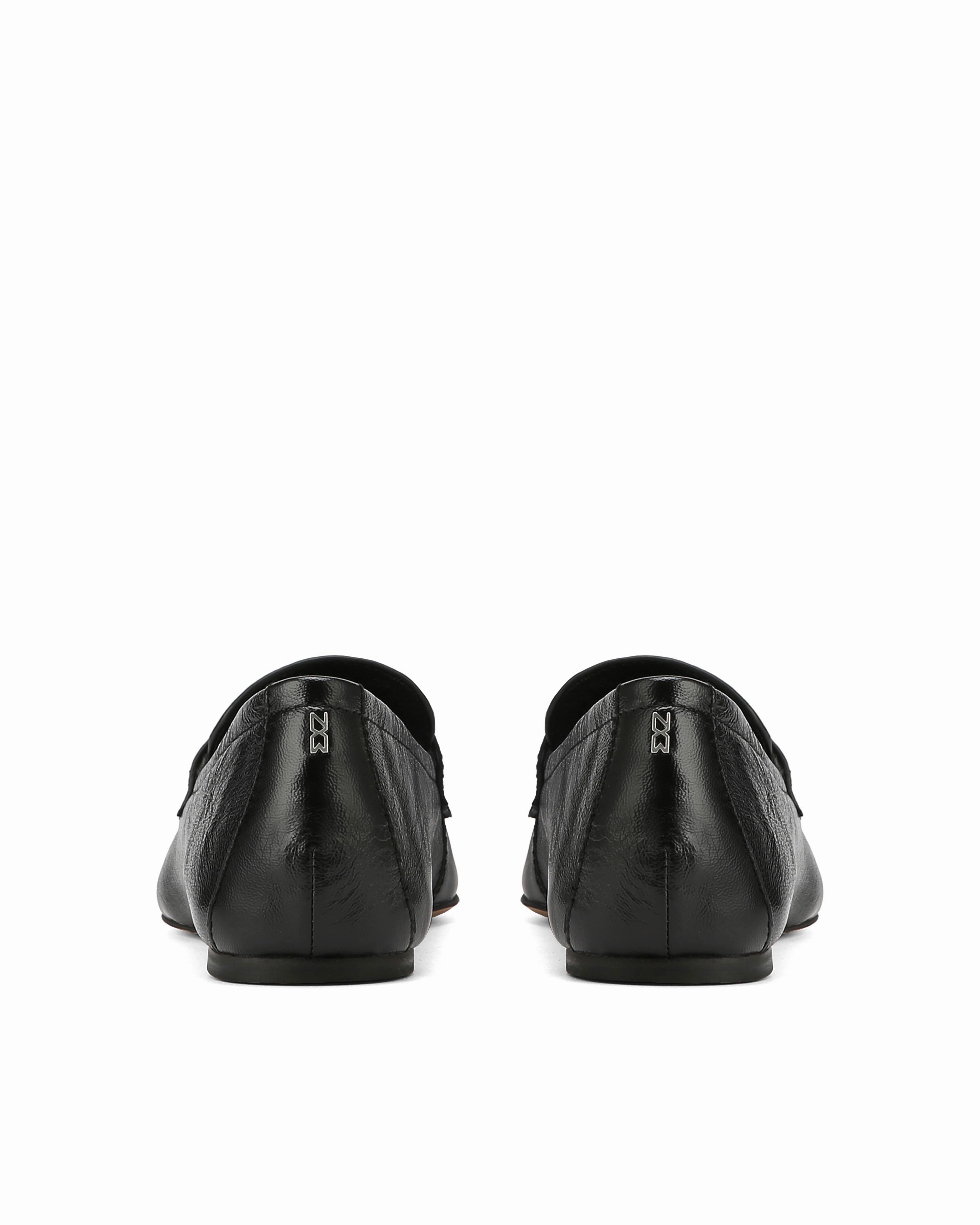 Season Style Joma Black Crinkle Patent