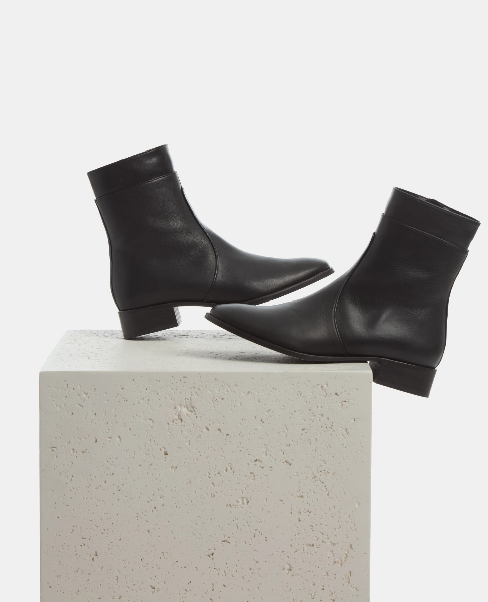 Miki Boot Comfortable Style Winter Scene