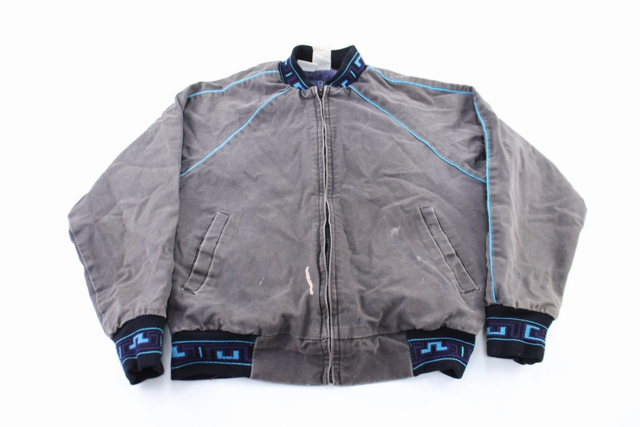 Weather-Ready Layer snap closure Walls Mountain Blanket Lined Aztec Zip Up Jacket