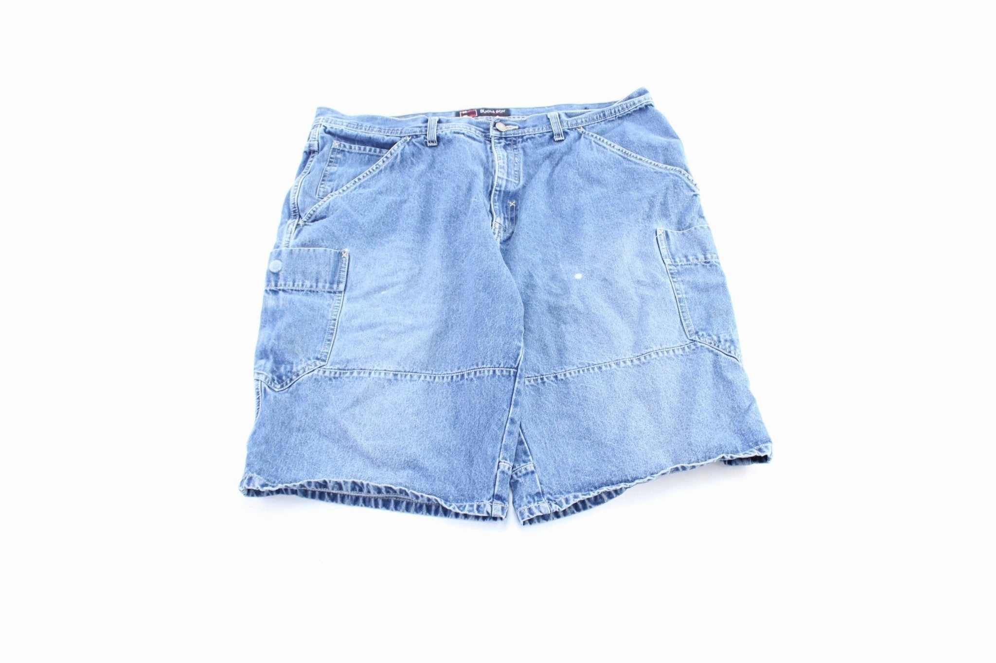 Bugle Boy Denim Carpenter Shorts Flexible Waist